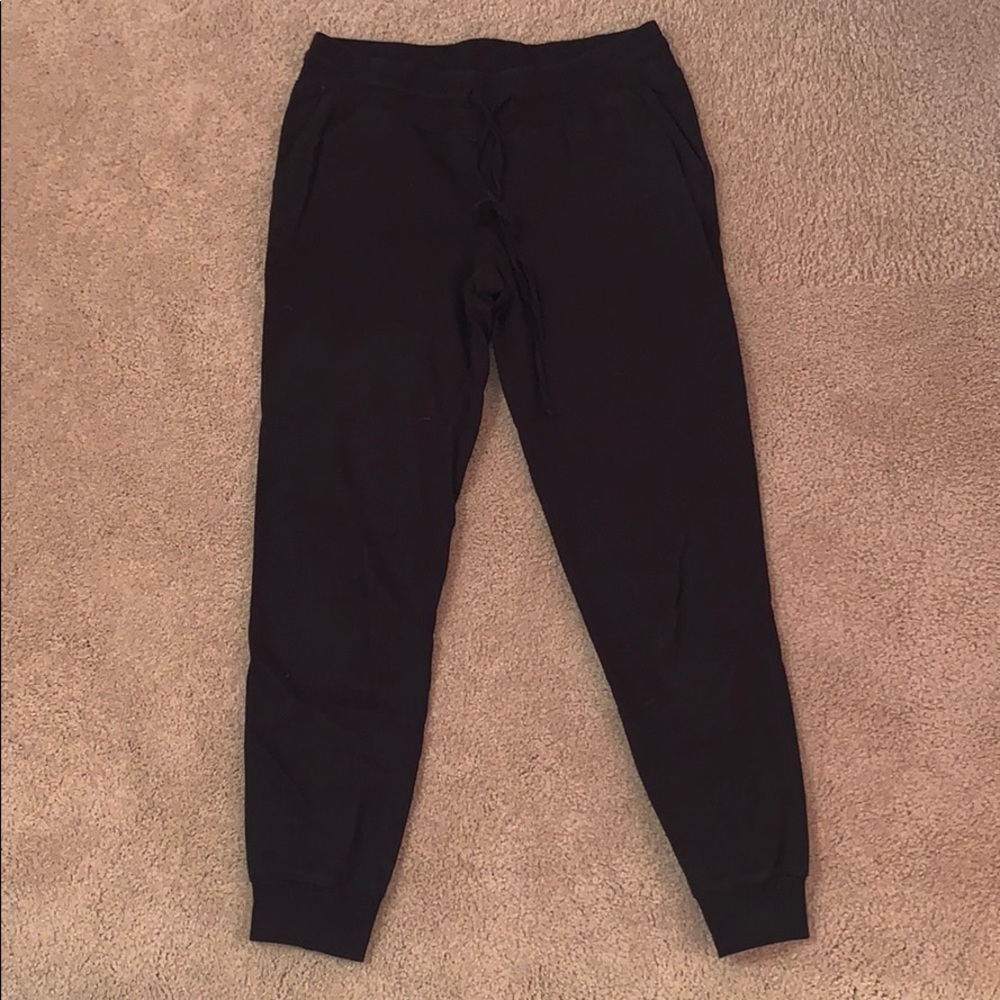 Black joggers